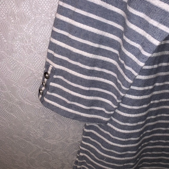 Croft&Borrow Stripped 3/4 Sleeve Top Size Large - Picture 4 of 5